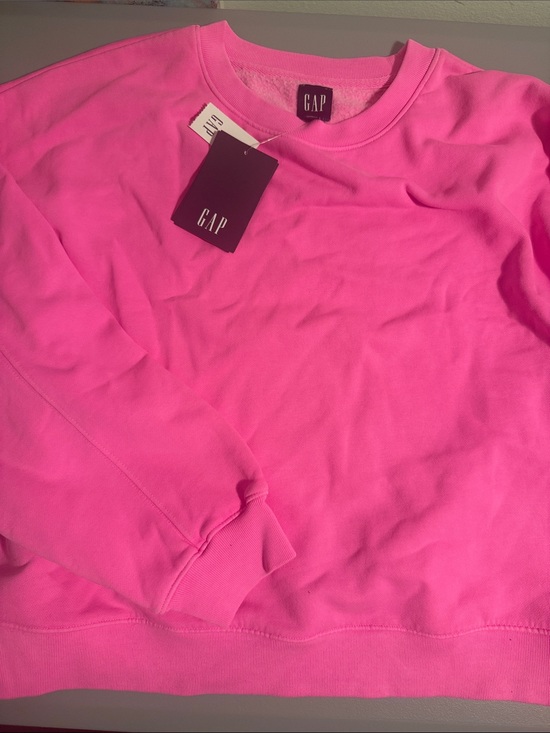 GAP Sweaters - GAP Hot Pink Crewneck Sweatshirt